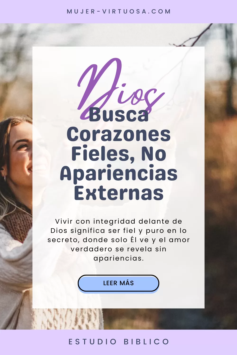 Estudio bíblico sobre cómo vivir con integridad y fidelidad a Dios en lo secreto, desarrollando una fe auténtica y sin apariencias.